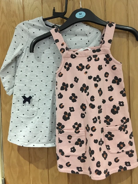 Girls Clothes Bundle age 3-4 years George & M&S Good Condition- Pinafore/Dress 2