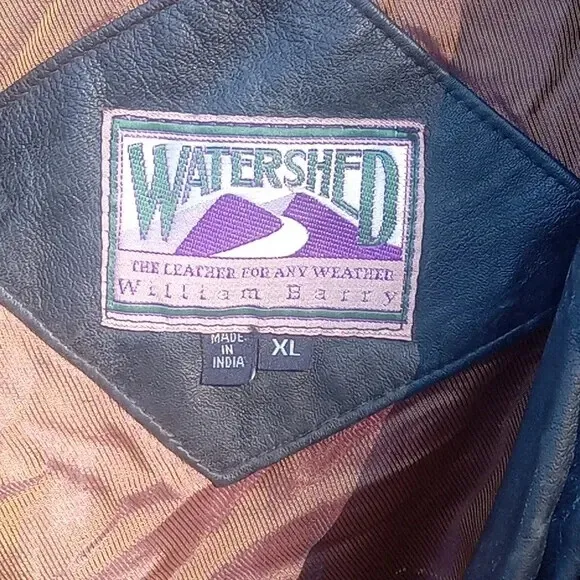 VTG 1960S LEATHER Jacket Men SZ XL Black Watershed $28.91 - PicClick