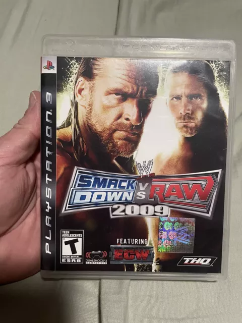 WWE SmackDown vs. Raw 2009 Featuring ECW (Sony PlayStation 3, 2008)