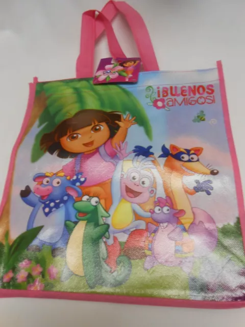 New Kids iBuenoe Amigos! Dora the Exployer big reusable shopping tote bag 🎁