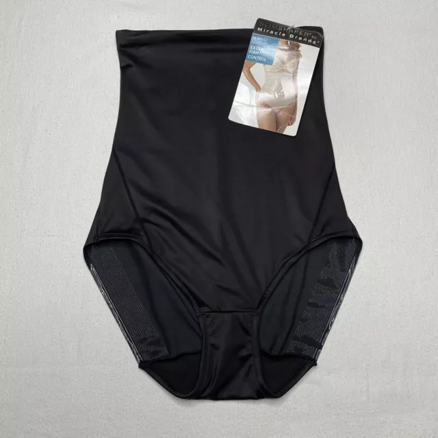 SLIMSHAPER HI-WAIST THONG Size M Extra Firm By Miracle Brands £16.12 -  PicClick UK