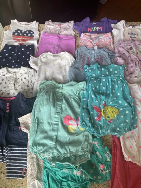 baby girl clothes 3-6 months bundle