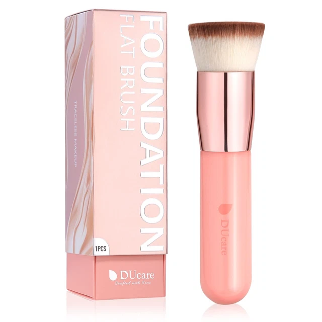 DUcare Pennello Fondotinta Flat Top Pennelli Make Up Kabuki per Fondotinta