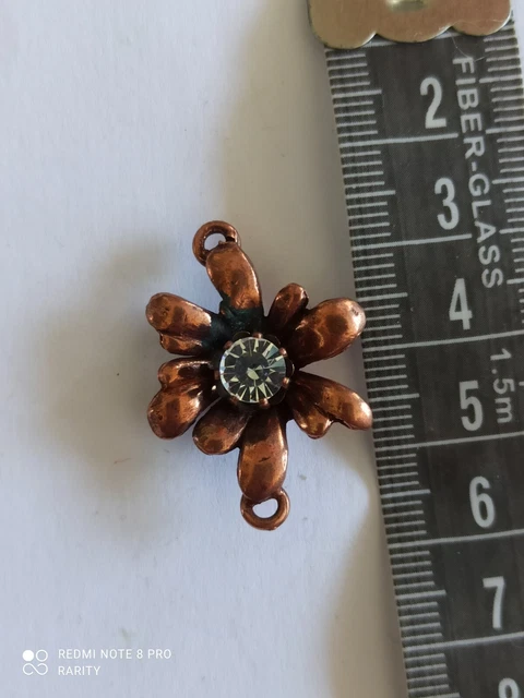 Broche Vintage Remy Dis Paris émaillée - Occasion Bijou Ancien France