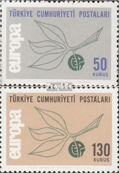 Turkey 1961-1962 (complete issue) unmounted mint / never hinged 1965 Europe