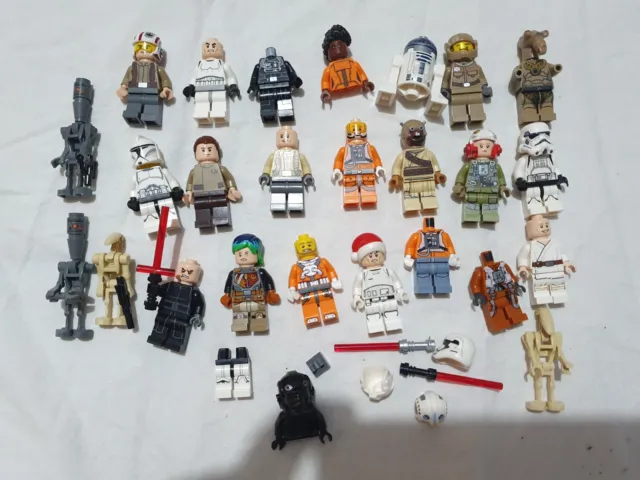 Lego Star Wars Lot De Divers Personnages Et Droides
