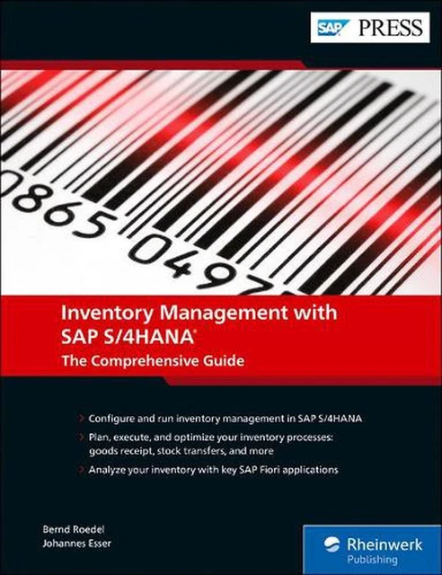 INVENTORY MANAGEMENT WITH SAP S/4HANA: The Comprehensive Guide by Bernd ...