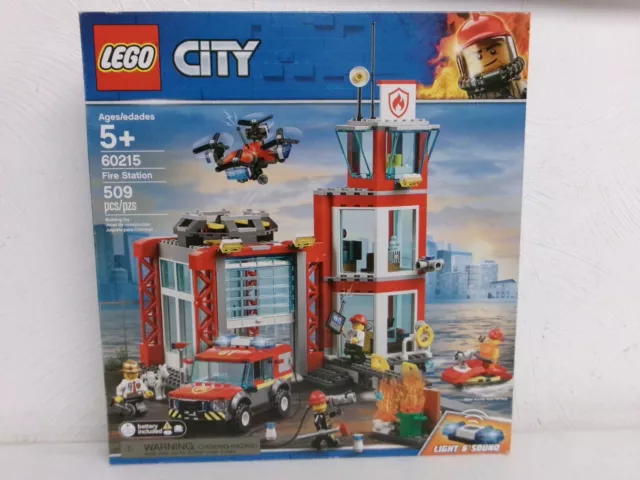 Lego 60215 - City - Fire Station - 509 Pcs - Sealed - #Os