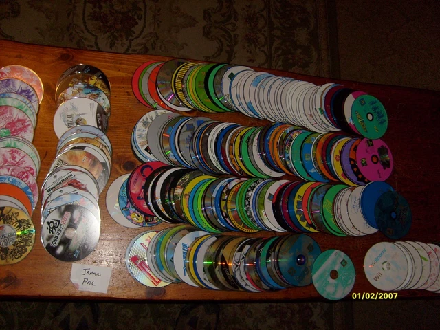 Lot Of Over 275 Mixed Lot Of Japaneese/Foriegn Video Games...pal..as Is Lot # 20