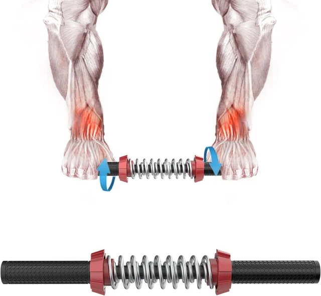 ARM WRIST FOREARM Hand Roller Blaster Grip Muscle Strength Workout