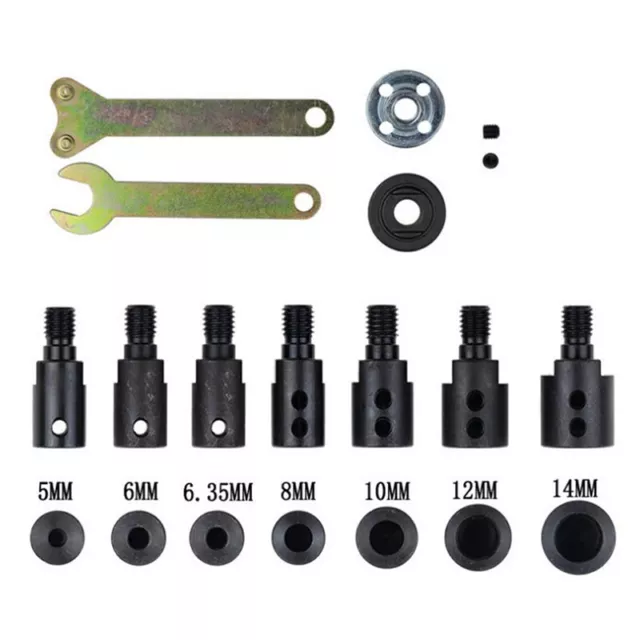 M10 drill Saw Spindle chuck Adapter Grinding Polishing Shaft Connecting  AY