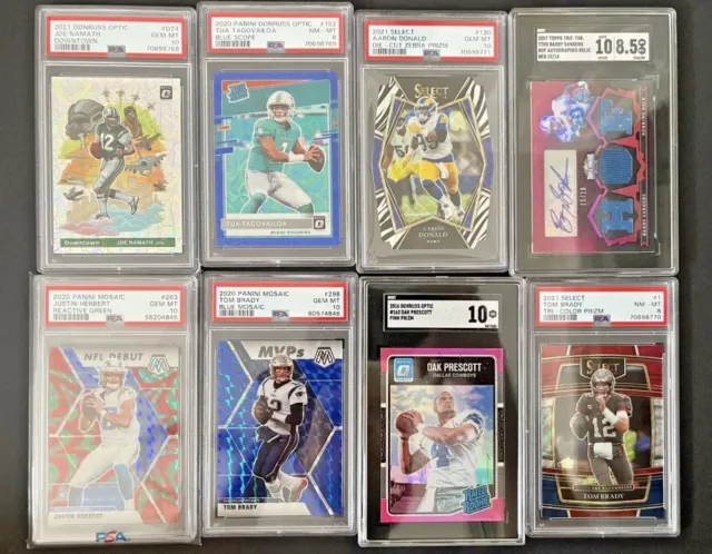 NFL Football HOT Packs -15 Cards- 5 Rookies - Look 4 Autos - Mem - 1/1