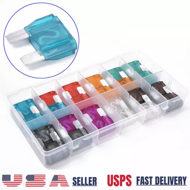 24pcs Maxi Blade Fuses 32V Assortment Kit for Auto, Car, Truck, RV (30A-120A)