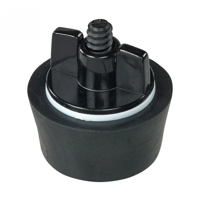Tappi Invernali Per Piscina In Gomma E Acciaio Inox, 2 Pezzi, Per Linee Skimmer E Ritorno, Test Pressione - 2