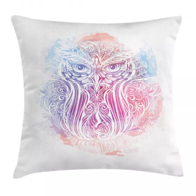 Hibou Housse de Coussin Woodland Design Oiseau