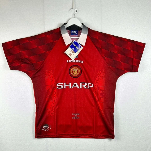 MANCHESTER UNITED 1996 1997 Home Shirt BNWT 349.99 PicClick UK