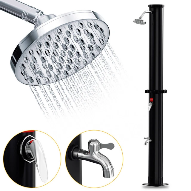SOLARDUSCHE GARTENDUSCHE WASSERTANK Shower Dusche Bodendusche