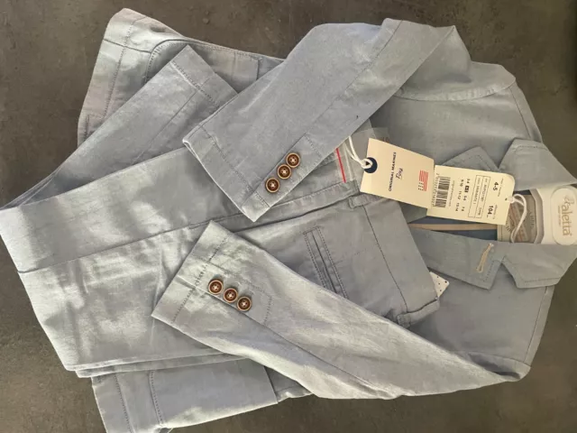 ABITO COMPLETO BAMBINO original marines 6 anni giacca camicia pantaloni gilet EUR 25 00 PicClick IT