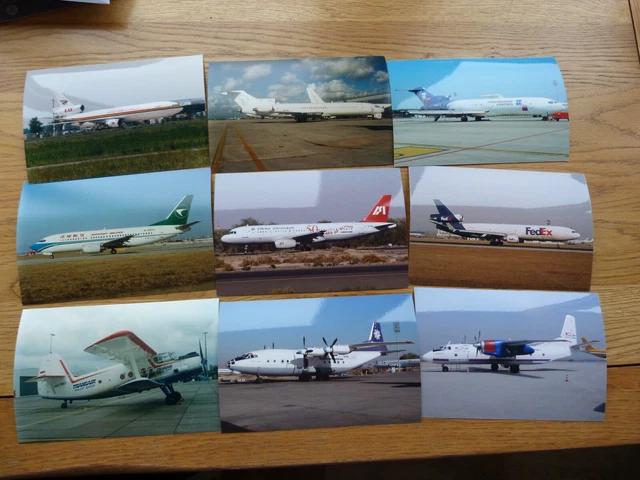 9 PHOTOS OF various airliners, Different types and airlines ( 76.C99 ...