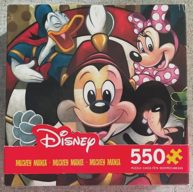 Jigsaw Puzzle 550 Piece - 18" x 24" Mickey Mania