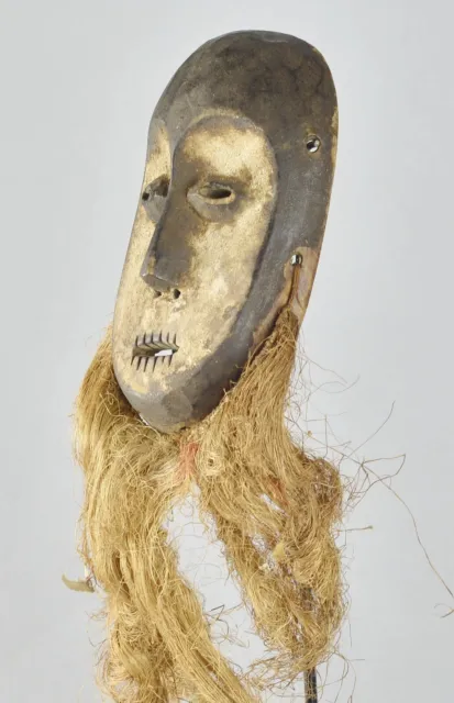Beautiful African Mask LEGA Lukwakongo  Cult of Bwami Congo  Drc Tribal Art 1511 7