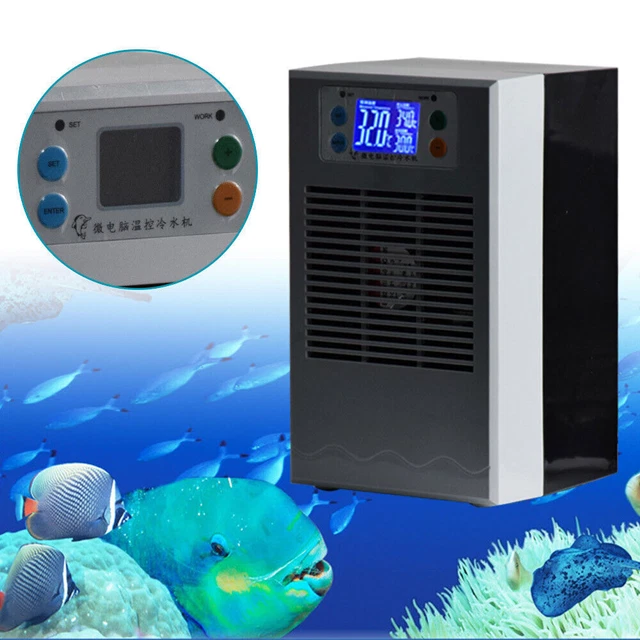 35L 100W Aquarium Water Chiller Fish Shrimp Tank Cooling Cooler LCD Display New