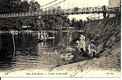 (S-57875) FRANCE - 94 - CRETEIL CPA PECHEURS A LA LINE N.D. ed.