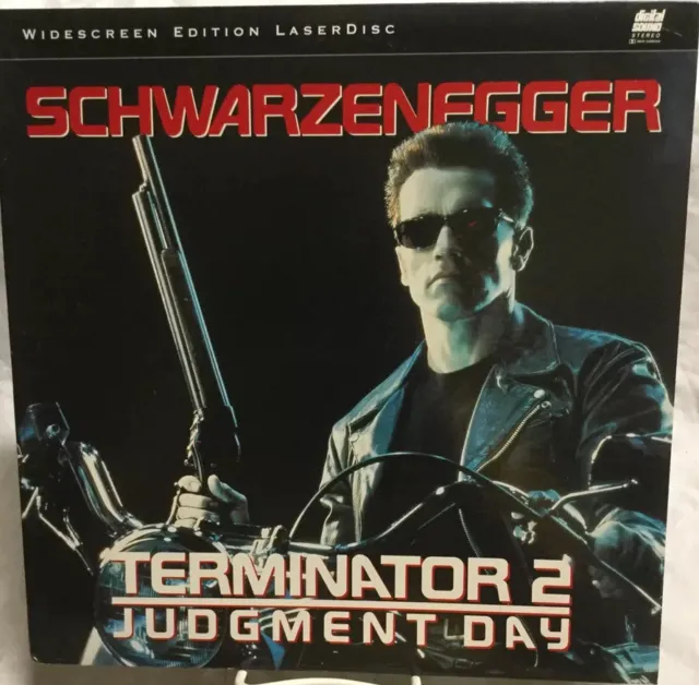 Terminator 2 Judgement Day Widescreen Arnold Schwartzenegge​r Vintage Untested