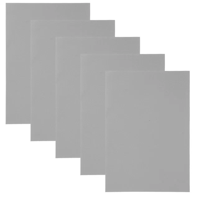 Model Train Adhesive 5 SHEETS MODEL Train Road Accessories Gray Self Adhesive Sticker $22.17 ...