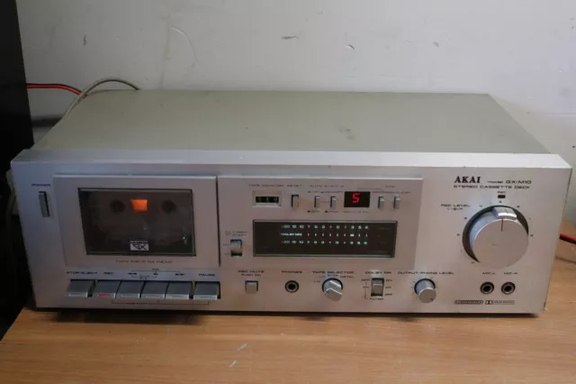 HS, en panne, a reviser : Platine cassette K7 HIFI - AKAI GX-M10