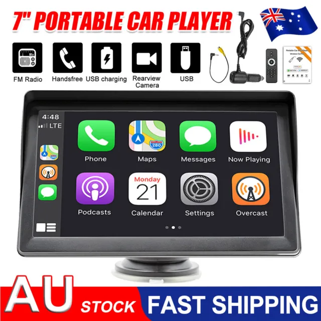 CARPURIDE W903 Portable Smart Multimedia Dashboard Console with Front