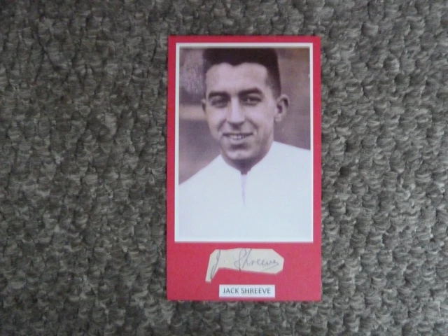 Jack Shreeve  Autograph  -  Charlton Athletic