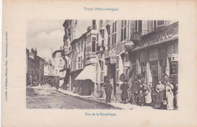 CPA 54 TOUL Rue de la République