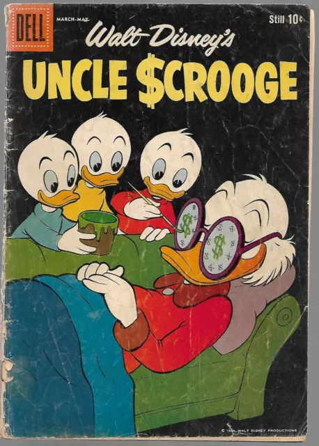 DELL Silver Age Walt Disney : Uncle Scrooge #25 (Carl Barks) Tony Strobl (1959)
