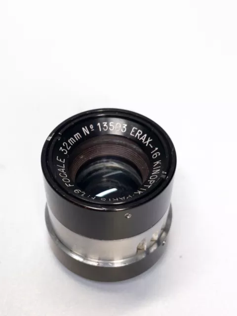 Kinoptik ERAX 1.9/32mm RARE vintage lens