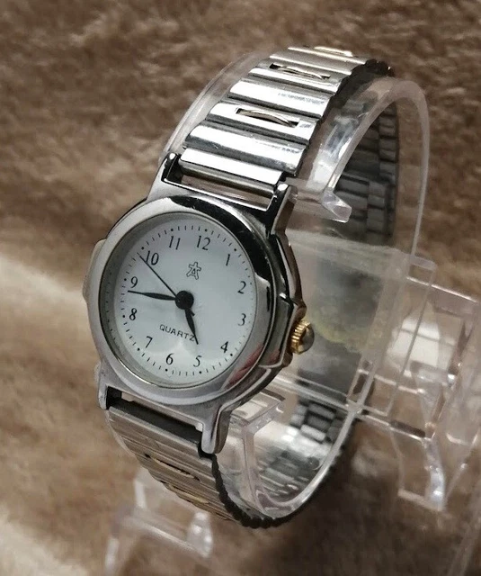Montre Femme SHIVAS Classique - Métal Argenté/doré - Quartz - Occasion