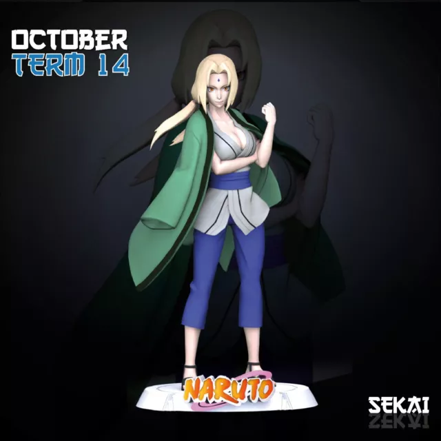 Tsunade NARUTO stampa 3D resina 8K *stampa su commissione*ACTION FIGURE