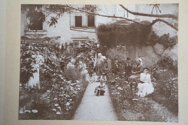 Photo Albumen France Bessèges Vue Générale - 27x40 Cm - 1870 - Tirage Original Sépia