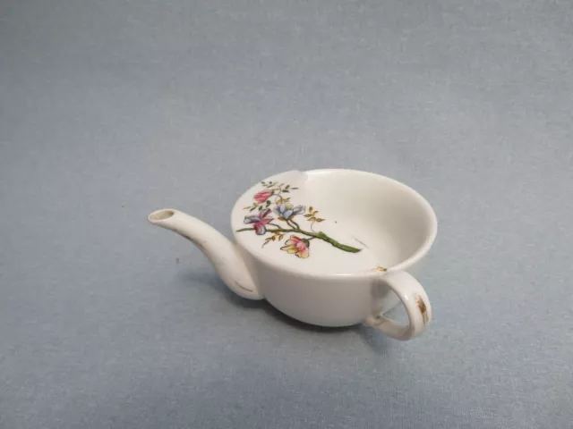 Vintage Invalid Feeding Cup Floral Design