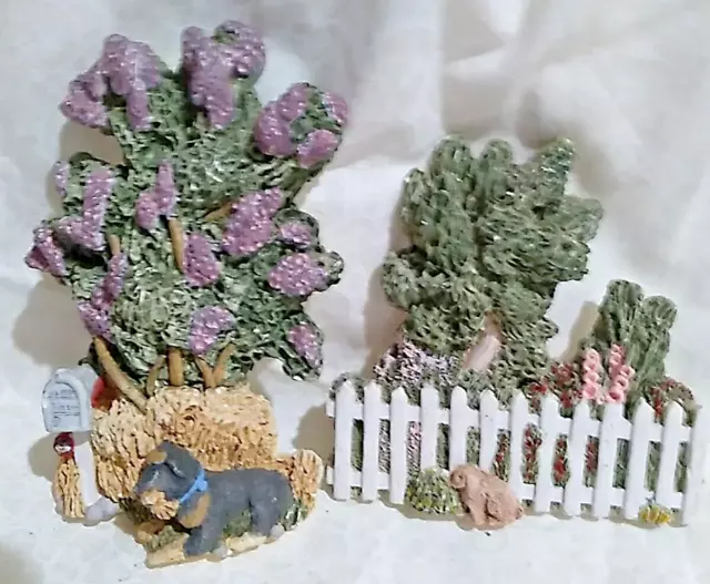 Brian Bakers Deja Vu Collection Long Picket Fence  1998 and Wisteria tree 2