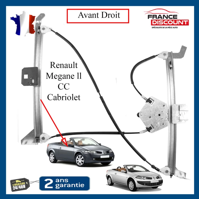 Mégane 2 Mécanisme Lève Vitre Avant Droit Renault Mégane 2 - 5 Portes - Foto 4