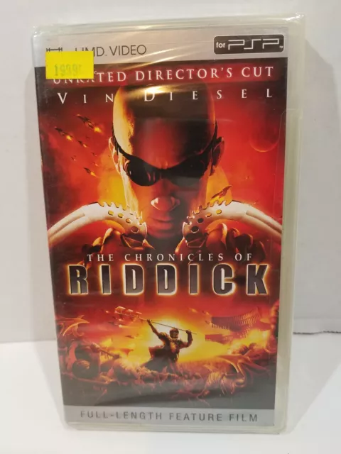 The Chronicles Of Riddick UMD Movie Sony PSP Unrated Director’s Cut -New, Sealed