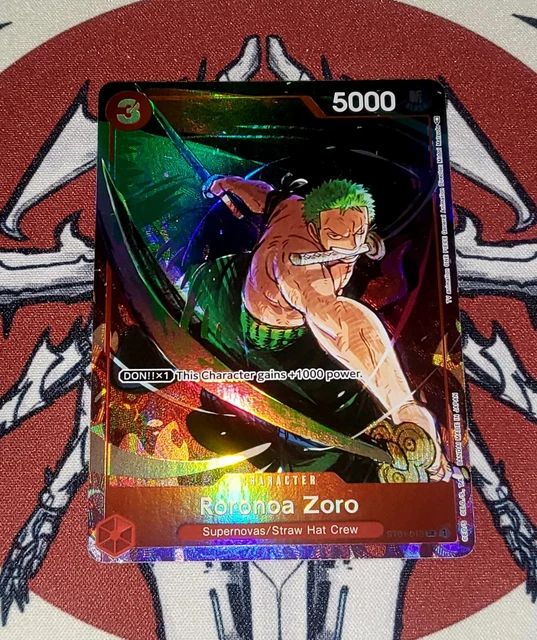 ONE PIECE GIFT Collection Promo Roronoa Zoro ST01013 ST Alt Art