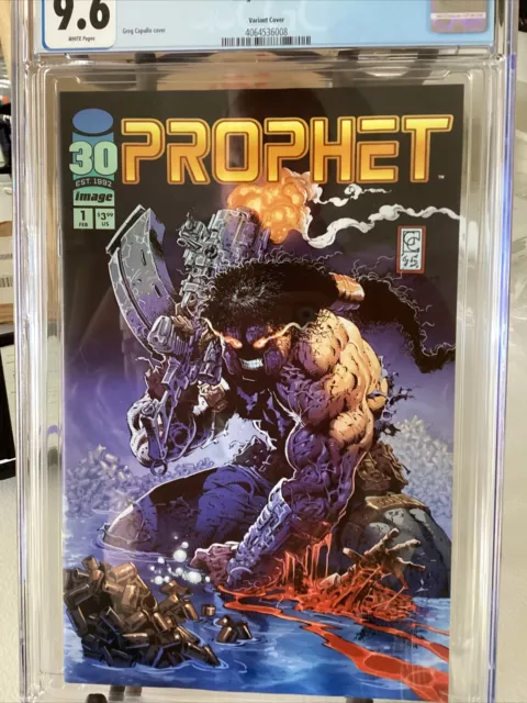Prophet #1 9.6 Cgc Facsimile Cover B Capullo Image 2022 10