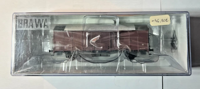 Brawa H0 2041: INTERFRIGO Kühlwagen 3'er Set FS, DB, FS (Neu und