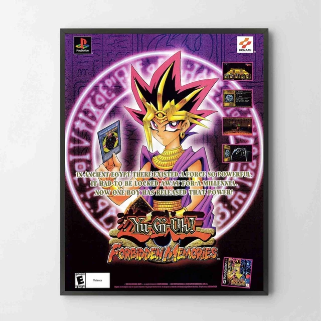 Jeu Yu-Gi-Oh ! Forbidden Memories PS1 - Complet Avec Boîte Et Notice - État Correct - Version FR