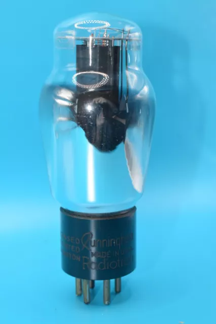 Rca Cunningham Type 47 Vintage Engraved Base Bottle Tube - Tested Tv7 Superb