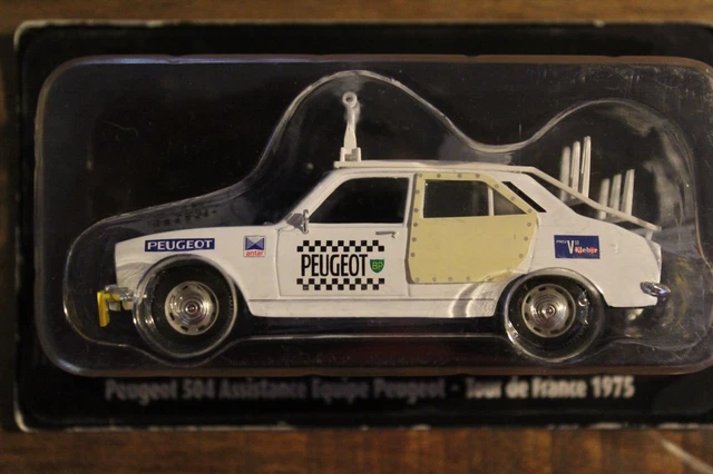Spark 1/43 - Milezim - Peugeot 204 tour de France 1970