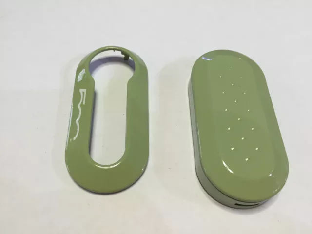 Cover Chiave Fiat Alfa Lancia 500 Verde