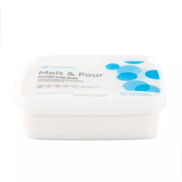 Melt Y Pour Jabón Base - Leche de Cabra - 1Kg